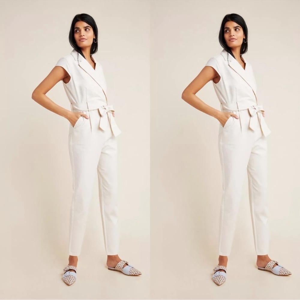 Anthropologie Eliza Utility Jumpsuit - Picture 2 of 9